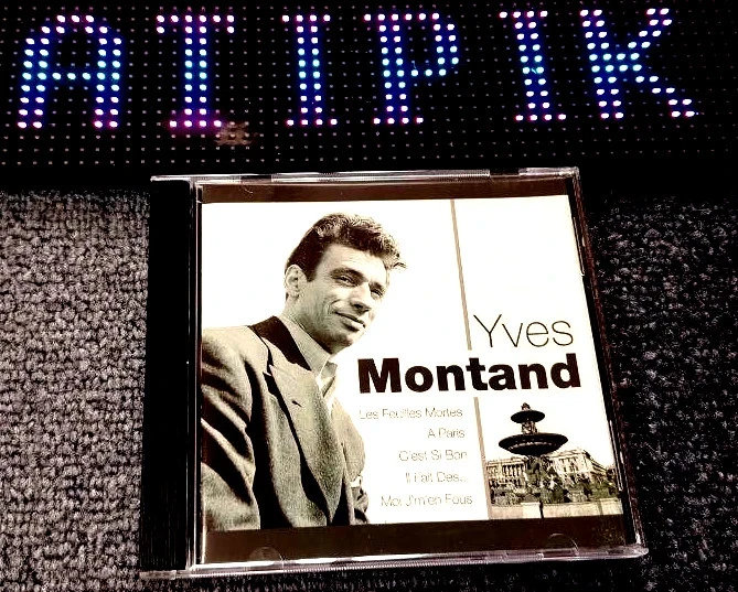 🎤 Yves Montand - Cd Rare 20 Titres Cultes Import Pays-Bas 🎶